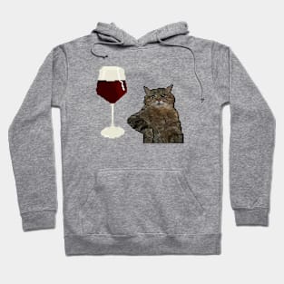 CAT MOOD - pixelart Hoodie